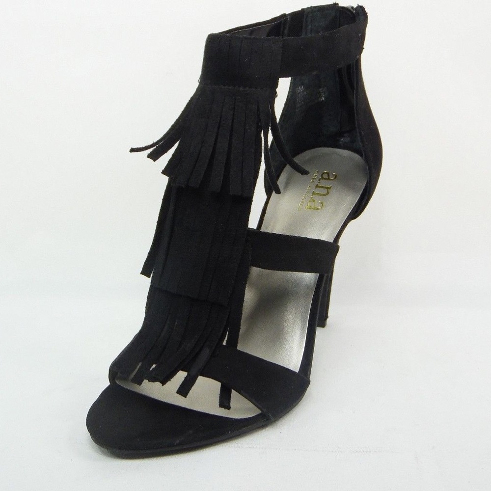 A.N.A® Emily Fringe Pumps Black